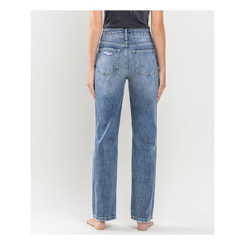 FLYING MONKEY 90'S Vintage Slim Straight Jeans - Y3913 - Size 28 - Picture 2 of 8